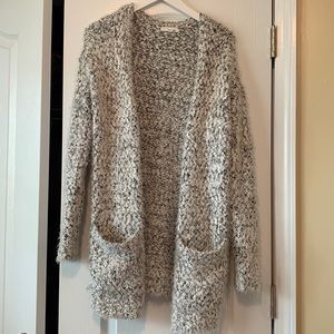 Black and white cardigan